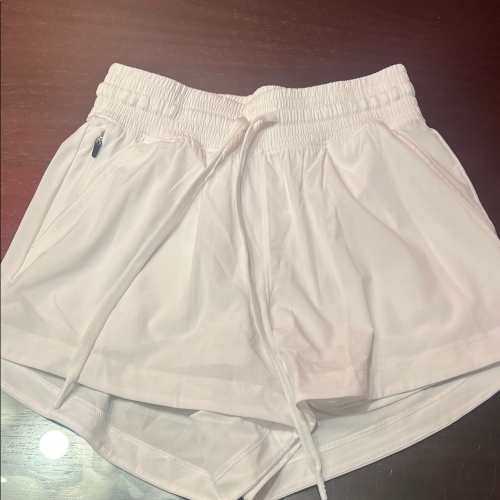 Abercrombie & Fitch Women's Soft Pink Athletic Shorts YBF
